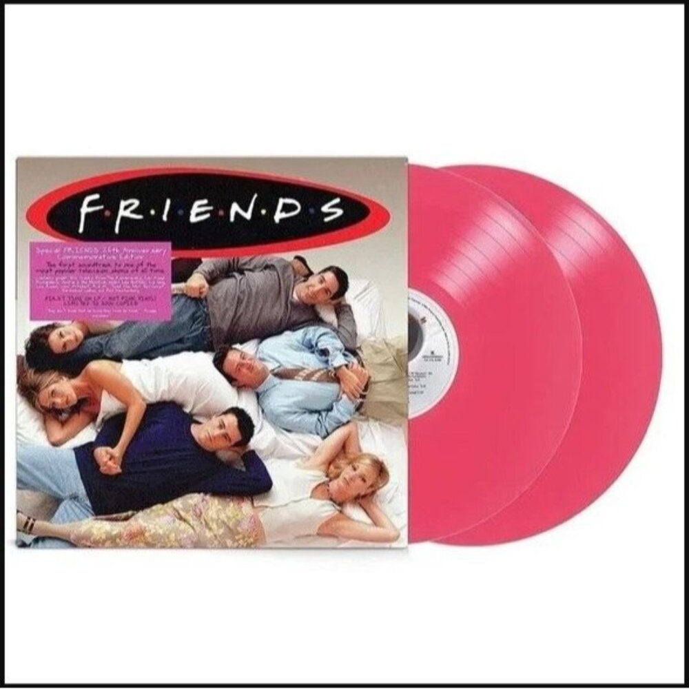 Friends 25th Ann Commemorative Edition Soundtrack 2XLP Hot Pink Vinyl HYPE
